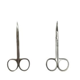 CISEAUX A GENCIVE 11.5CM COURBE