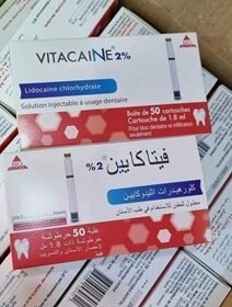 ANESTHESIE VITACAINE 2% SANS VASO