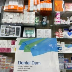 FEUILLE DE DIGUE BLEU DENTAL DAM 36 FEUILLES