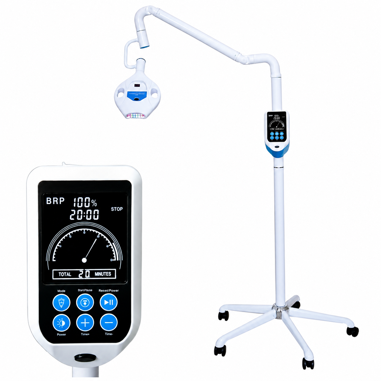 LAMPE DE BLANCHIMENT MOBILE 17 LED 65 WATT
