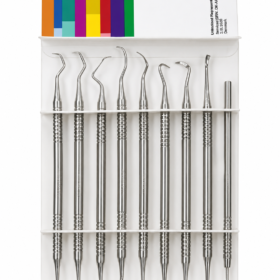 KIT INSTRUMENTS DETARTRAGE 9 PCS 5.5 MM