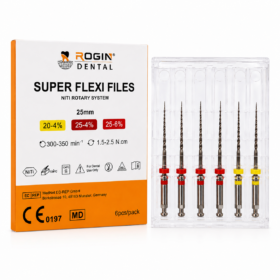 LIME MECANISEE SUPER FLEXI ROGIN 6 PCS 25 MM 2(20/4%)+2(25/4%)+2(25/6%)